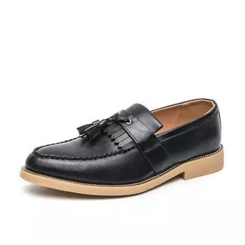 Hot Sale Walking Driver Footwear for Men Top Quality Tassel Slip on Flats Footwear Comfortable Wearable Lazy Shoe Size 38-47 38 жёлтый