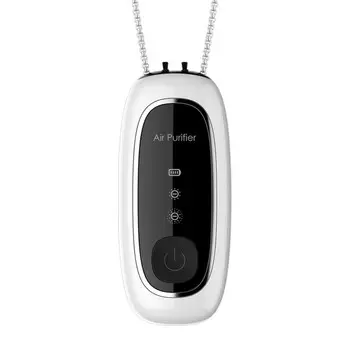 Hot Selling Air Purifier That Can Be Worn Around The Neck Portable Usb Charging Wireless Air Purifier To Remove Harmful Gases белый