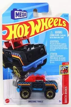 Hot Wheels 2023 Bricking Trails Black #007r [Item]