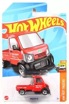 Hot Wheels 2023 Mighty K Красный #214 Ryu Asada [Элемент]