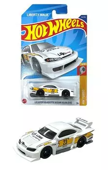 Hot Wheels Basic Car LB Super Silhouette Nissan Silvia 2000-х годов и HHF07 Белый [S15] [3 вверх]
