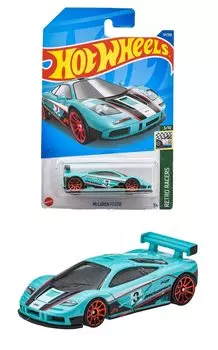 Hot Wheels Basic Car McLaren F1 GTR, возраст 3 года и HHD92 [3 вверх]
