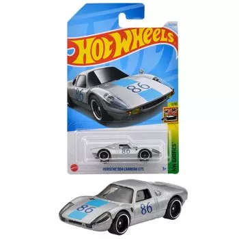 Hot Wheels Basic Car Porsche 904 Carrera GTS игрушечная мини-машинка для детей от 3 лет и старше серебристый HYB75