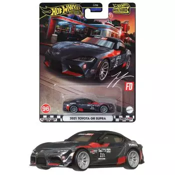 Hot Wheels Boulevard 2021 Toyota GR Supra игрушечная мини-машинка для детей от 3 лет и старше, черная HRT56 чёрный