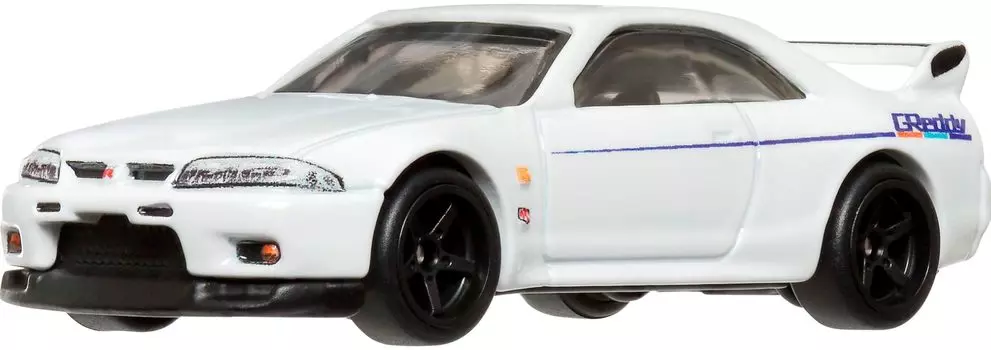 Hot Wheels Car Culture Modern Classics Nissan Skyline Vehicle Toy Mini Car 3 года и старше Белый HRV99 GT-R (BCNR33)