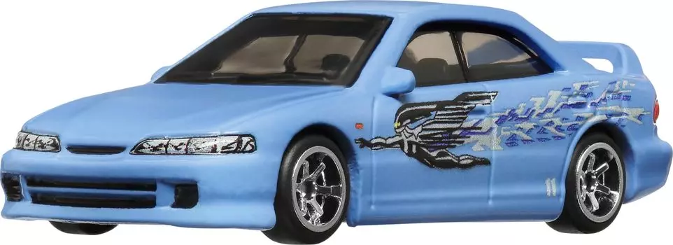 Hot Wheels Fast Furious Custom Acura Integra Sedan GSR игрушечный мини-автомобиль для детей от 3 лет и старше, синий JDJ13 и -