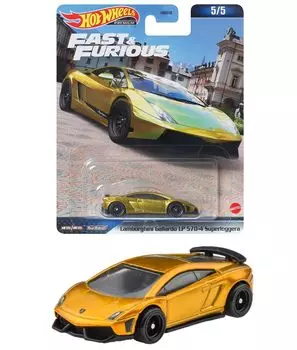 Hot Wheels Fast Furious Lamborghini Gallardo LP Superleggera летние и HMG52 & - 570-4 [3 вверх] золотой