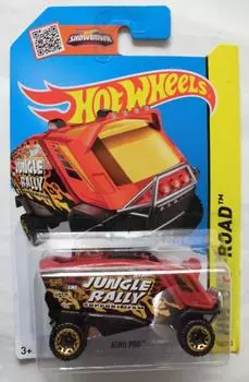 Hot Wheels Hot Wheels C4982 982P PC HW AERO POD Одиночный предмет Мини-машинка Машинка HotWheels MATEL 104/250 OFF-ROAD