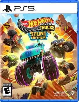 Hot Wheels Monster Stunt Mayhem North PS5 Trucks (Import version America) -