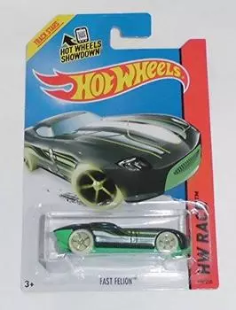 Hot Wheels SHOWDOWN Hot Wheels C4982 983QQA HW RACE FAST FELION Single Item Green Mini Car Car HotWheels MATEL 189/250