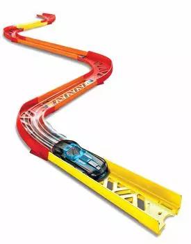 Hot Wheels Track Builder Premium Curve Pack 1 Mini GLC88 [Включает автомобиль]