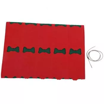 Household Felt Children Hanging Storage Bag Jewelry Sunglasses Accessory Toys OrganizerRed красный