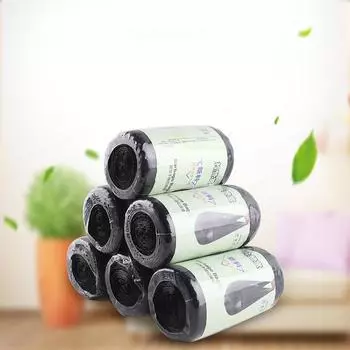 Household Portable Garbage Bag Point Break Vest Plastic Bag Kitchen Dormitory Living Room Bedroom Garbage Bag