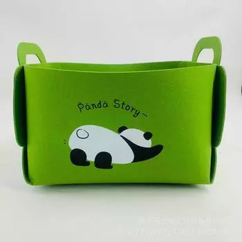 Household Products Dog Toys Storage Box Felt Pet Snacks Sundries Storage Bag