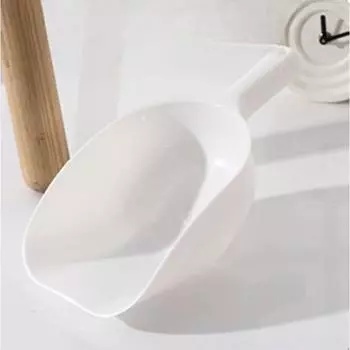 Household Rice Shovel Plastic Ice Shovel Kitchen Tools Children s Beach Shovel Thickened Durable and Easy To Use, Industrial Shovel Shovel 30*14 * 9cm белый