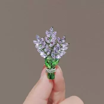 Хрустальные значки на лацканах Цветочные животные Банты Аксессуары для одежды Фиксированные свитера Аксессуары для одежды