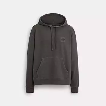 Худи Coach из органического хлопка дымчатого цвета XLarge