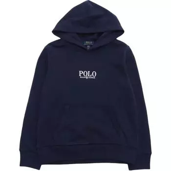 Худи Polo Ralph Lauren с надписью, карманом и длинными рукавами, детские худи, темно-синий 323961255-002 XL