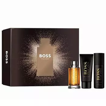 HUGO BOSS Набор The Scent: Туалетная вода + Гель для душа + Дезодорант-спрей 100 мл + 100 мл + 150 мл