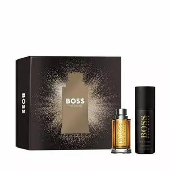 HUGO BOSS Набор The Scent: Туалетная вода + Дезодорант-спрей 50 мл + 150 мл
