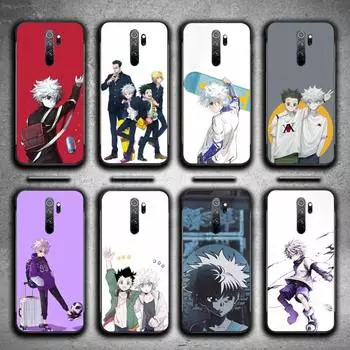 Hunter X Hunter Killua Phone Case For Xiaomi Redmi 8A 9 K30 Pro 9A Note 8T Note 8 9 Pro TPU Soft Silicone Black Cover Redmi note 8T