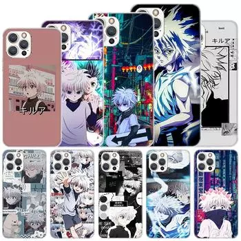 Hunter X Hunter Killua Soft Case For iPhone 11 12 13 Mini 14 Pro Max Apple Phone Cover X XS XR SE 7 Plus 8 + 6 6S 5S Funda Coque iPhone 11