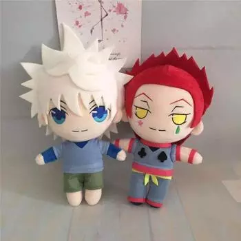 Hunter X Hunter плюшевая кукла-игрушка Hisoka Killua Zoldyck Gon аниме милая мягкая мягкая подушка 20 см Killua