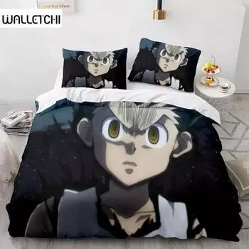 HUNTERHUNTER Комплект постельного белья Single Twin Full Queen King Size Комплект постельного белья Aldult Kid Bedroom Duvetcover Sets bed furniture set bedroom 70x133cm 2pcs