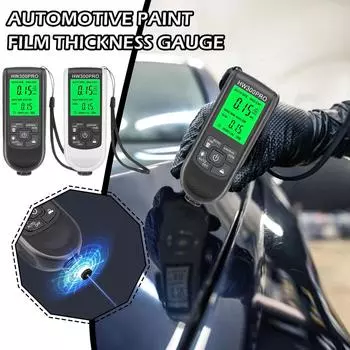 HW-300PRO Coating Thickness Gauge Digital Car Paint Tester Film Instrument Automotive Measuring Meter Thickness Paint Tools N5T1 чёрный
