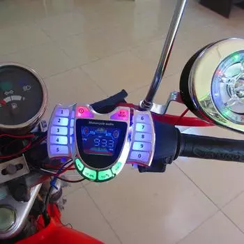 HY-008 Мотоциклетная Bluetooth-колонка Аудиосистема Handsfree TF Радио USB Зарядное устройство CHINA