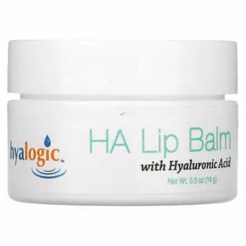 Hyalogic, Бальзам для губ с гиалуроновой кислотой, 1/2 унции (14 г)