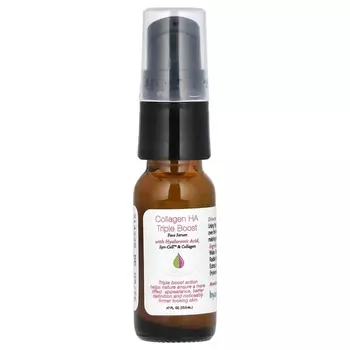 Hyalogic, Collagen HA Triple Boost Serum, с Syn-Coll и коллагеном, без отдушек, 0,47 жидких унций (13,5 мл)