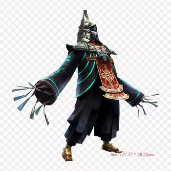 Hyrule Zant Hyrule The Legend of Twilight Princess, термопереносная печать, виниловые нашивки, наклейки для одежды, аппликации «сделай сам», моющиеся нашивки