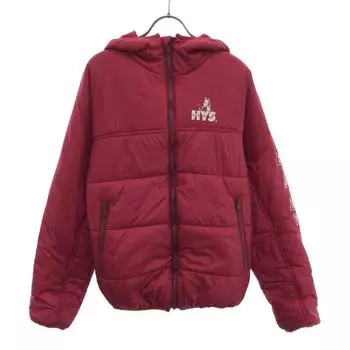 HYSTERIC GLAMOUR Made in Japan Primaloft Print Batting jacket S pink Women Used