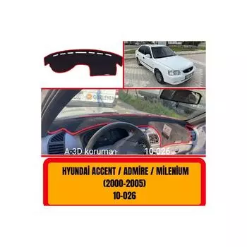 Hyundai Accent 2000-2005 Передняя защита перчаточного ящика Защитная крышка Напольная крышка Аксессуары Запасные части