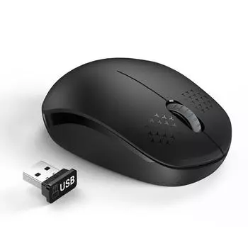 i210 Mute 2.4G беспроводная мышь 2 клавиши 1600 DPI портативная эргономичная женская мини-мышь для настольных компьютеров ноутбуков белый