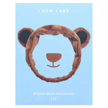 I Dew Care, повязка на голову «Бурый медведь», 1 шт.