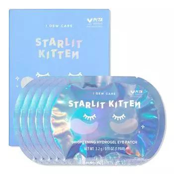 I Dew Care Starlit Kitten осветляющие гидрогелевые патчи для глаз 5 карат