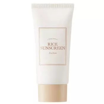 I M FROM Rice SunScreen SPF50+ PA++++, Успокаивающий, Корейская косметика,Kbeauty,пробник