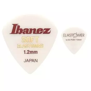 Ibanez EL18ST12 SOFT JAZZIII XL новый материал эластомер гитарный медиатор [набор 10] 1.2 мм