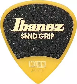 Ibanez Pick MEDIUM Sand Grip Short Teardrop PA16MSG-YE (0,80 мм) (желтый)