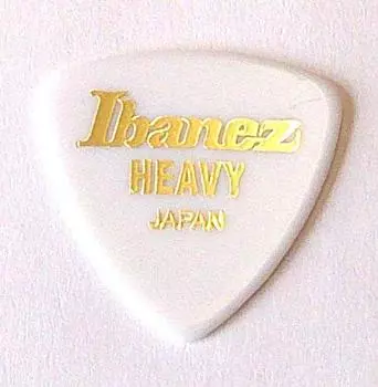 Ibanez Треугольный медиатор CE6 (ТЯЖЕЛЫЙ(1.0mm), белый)
