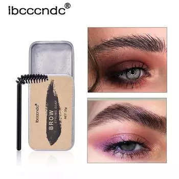 Ibcccndc Eyebal Фиксированное мыло Натуральные дикие брови Водонепроницаемые без макияжа