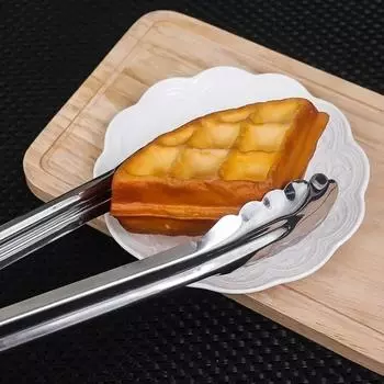 Ice Cubes Tongs Cap Kitchen Tools Kitchens Accessories Stainless Steel Tool Clip Bone Baking Meat Home Accessory BBQ Salad Bar