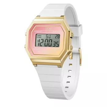 ICE WATCH Официально импортированные часы ICE digit sunset 32 мм силиконовый резиновый ремешок 022716 женские белые dreamscape