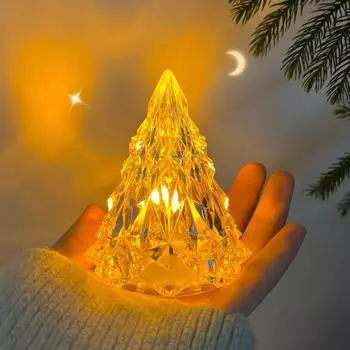 Iceberg LED Night Light Healing Desktop Ornament Ripple Ambient Light Bedside Sleeping Lights