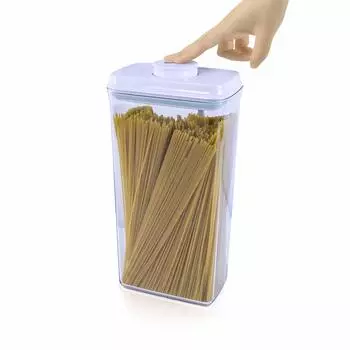 iChewie BopTop часть для герметичного контейнера для хранения продуктов питания механическая силиконовая герметичная банка BPA 3200 мл - (1 - Макароны/Крупы) - - Свободно/Штабелируемо - прибл.