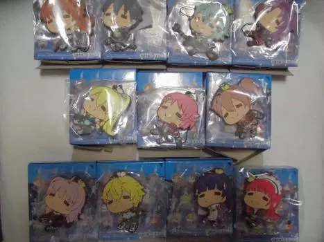 Ичибан Кудзи Sword Art Online GAME PROJECT 5th Anniversary Часть 2 F Prize Rubber Strap All Types 11 Pieces Full Complete Set