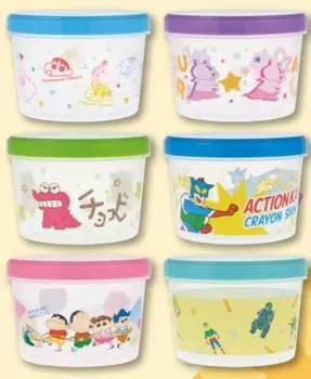 Ichiban Kuji Crayon Shin-chan Hohoi, Ora и другие снова появляются ZoD Prize Stock Container Все 6 типов наборов