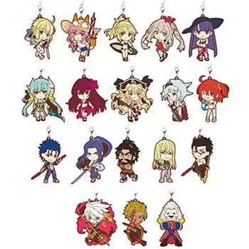 Ichiban Kuji FateGrand Order Summer It s a swimsuit Kyun Chara Summer PART1 K Prize Rubber Strap Все 18 типов